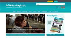 Desktop Screenshot of mienlaceregional.com
