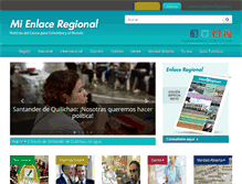 Tablet Screenshot of mienlaceregional.com